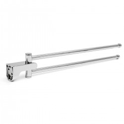 18 inch Brass Swivel Hanger Double Towel Bar Holder Chrome Finish Wall Mounted 18 inch Brass Swivel Hanger Double Towel Bar Holder Chrome Finish Wall Mounted