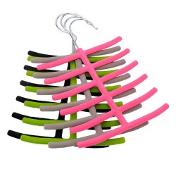 1x Scarves Necktie Rack Hanger Closet Non-slip Holder 1x Scarves Necktie Rack Hanger Closet Non-slip Holder