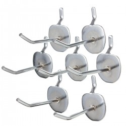 25pcs 2 Inch Pegboard Hooks Display Hanger Assortment Kit Store Organizing Tools 25pcs 2 Inch Pegboard Hooks Display Hanger Assortment Kit Store Organizing Tools
