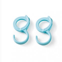 2pcs Honana BS-453 ABS Plastic S Shape Towel Hook Multi-function Lovely Coat Hat Bag Holder Decor Hanger 2pcs Honana BS-453 ABS Plastic S Shape Towel Hook Multi-function Lovely Coat Hat Bag Holder Decor Hanger
