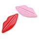 2pcs Lip Kiss Bathroom Toothpaste Dispenser Facial Cleanser Tube Cream Squeezer