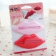 2pcs Lip Kiss Bathroom Toothpaste Dispenser Facial Cleanser Tube Cream Squeezer