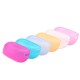 Honana 3PCS Toothbrush Holder Head Case Cap Eco-Friendly Silicone Cover Portable Travel Bathroom Accessories
