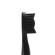 2Pcs Digoo DG-LS11 Folding Travel Sonic Electric Toothbrush Heads Black & White