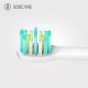 2Pcs Xiaomi SOOCAS-X3 ToothBrush Head Black for Smart Wireless Waterproof Electric Toothbrush