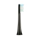 2Pcs YS11 5 Brush Modes Sonic Electric Toothbrush Heads Black & White