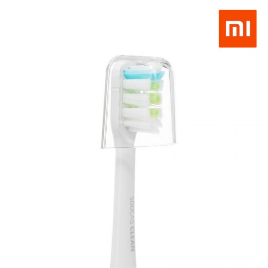 2pcs Xiaomi SOOCAS X1 Replacement Toothbrush Heads For SOOCAS X1 Electric Toothbrush White