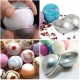 4 Set 8 Pieces Aluminium Bathroom Metal Bath Bomb Mold Fizzy Crafting DIY Mould Tool