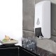 Double Wall Mounted Bathroom Shower Body Lotion Shampoo Liquid Soap Dispenser