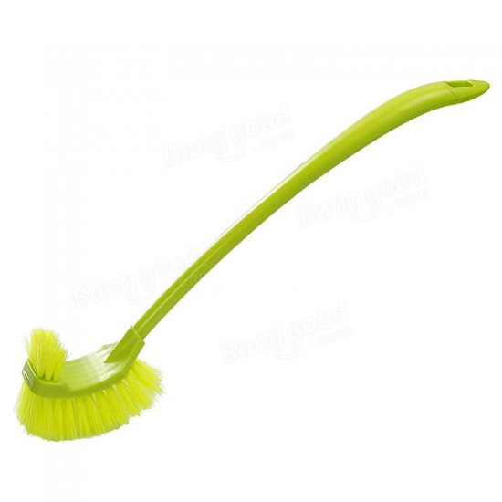 Honana BX-131 Thick Plastic Long Handle Toilet Brush Double Corner  Cleaning Brush For Bathroom Accessories