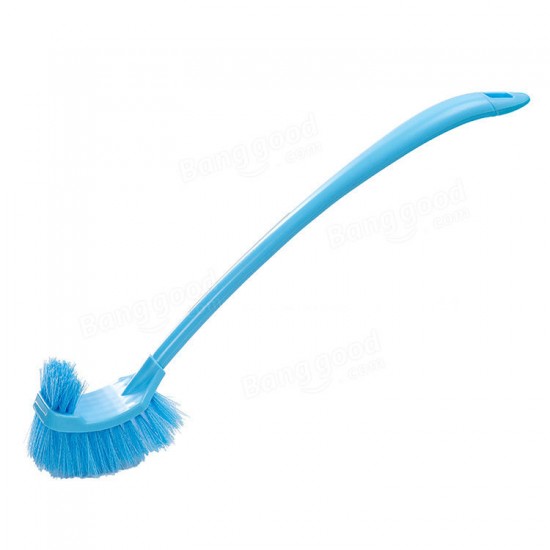 Honana BX-131 Thick Plastic Long Handle Toilet Brush Double Corner  Cleaning Brush For Bathroom Accessories