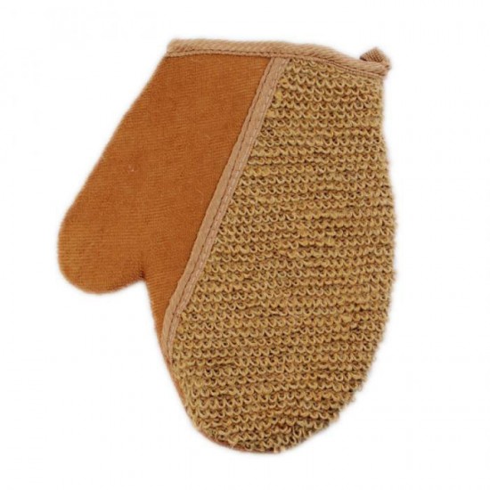 Honana Bath Glove New Shower Flax Glove Body Massage Glove Back Scrub Exfoliating Scrubber Back Scrub Exfoliating Body Massage Sponge Bath Flax Glove