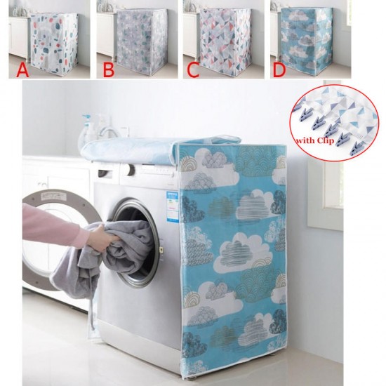Waterproof Washing Machine Cover Dust Cover Washing Machine Protective Case