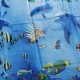 180*180cm Bathroom Undersea World Polyester Waterproof Shower Curtain