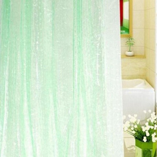 180X180cm PEVA Waterproof Water Cube Pattern Thicker Bath Shower Curtain