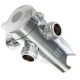 1/2 Inch Three Way Shower Head Diverter Valve Shower Arm For Shower Head Holder