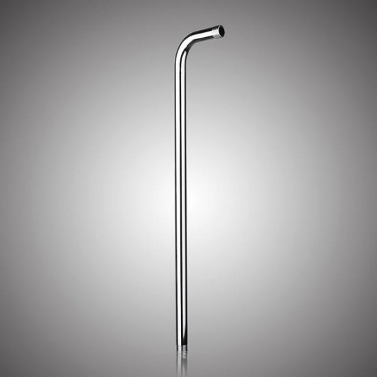 50x10cm Stainless Steel Silver Shower Head Bracket Wall Mounted Tube Bathroom Accessories