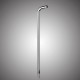 50x10cm Stainless Steel Silver Shower Head Bracket Wall Mounted Tube Bathroom Accessories