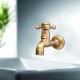Antique Brass Wall Mounted Garden Bathroom Basin Faucet Mop Water Machine Tap Antique Brass Wall Mounted Garden Bathroom Basin Faucet Mop Water Machine Tap