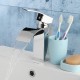 Bathroom Sink Faucet Ordinary Copper Waterfall Single-style Hot And Cold Mixer Tap Bathroom Sink Faucet Ordinary Copper Waterfall Single-style Hot And Cold Mixer Tap