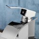 Bathroom Sink Faucet Ordinary Copper Waterfall Single-style Hot And Cold Mixer Tap Bathroom Sink Faucet Ordinary Copper Waterfall Single-style Hot And Cold Mixer Tap