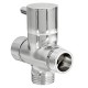 Brass 3 ways T-adapter Diverter Valve Water Pipe Switching Valve Faucet Accessory Brass 3 ways T-adapter Diverter Valve Water Pipe Switching Valve Faucet Accessory