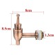 Brass Copper Wine Barrel Cold Water Spigot Faucet For Drink Beverage Dispenser