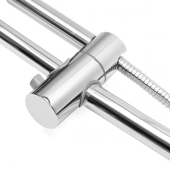Chrome Brass Shower Head Set Supercharged Hot Cold Shower Faucet with Hand Shower Tub Mixer Tap Chrome Brass Shower Head Set Supercharged Hot Cold Shower Faucet with Hand Shower Tub Mixer Tap