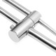 Chrome Brass Shower Head Set Supercharged Hot Cold Shower Faucet with Hand Shower Tub Mixer Tap Chrome Brass Shower Head Set Supercharged Hot Cold Shower Faucet with Hand Shower Tub Mixer Tap
