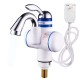 3KW 3 Seconds Instant Electric Shower Water Heater Tankless Electric Faucet Bathoom Kitchen Faucet Electric Water Heater with  Earth Leakage Protection Plug