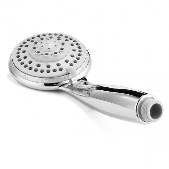 Adjustable Shower Head Bathroom Handheld Five Shower Modes Showerhead Wall Mounted