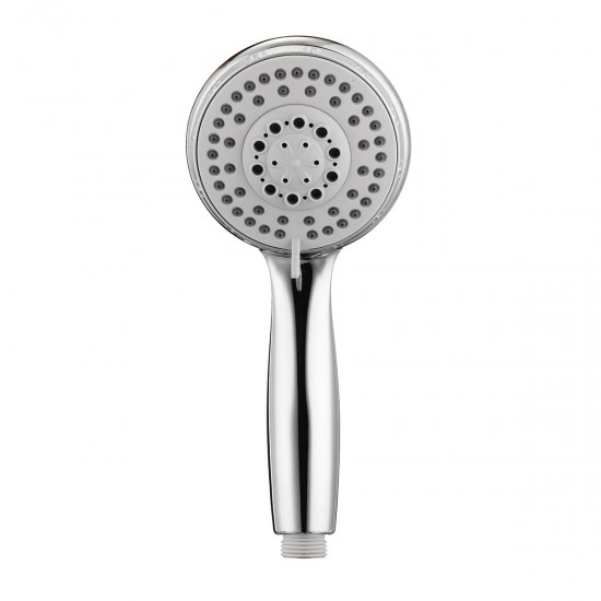 Adjustable Shower Head Bathroom Handheld Five Shower Modes Showerhead Wall Mounted