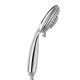 Adjustable Shower Head Bathroom Handheld Five Shower Modes Showerhead Wall Mounted