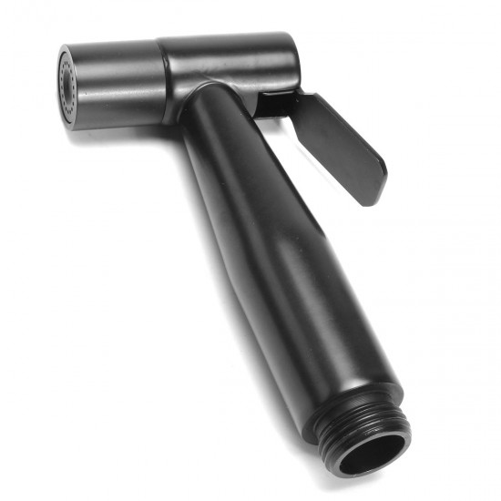 Black Handheld Toilet Bidet Sprayer Bathroom Spray Shattaf Douche Shower Cloth Diaper Washer Kit Black Handheld Toilet Bidet Sprayer Bathroom Spray Shattaf Douche Shower Cloth Diaper Washer Kit