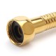 Gold 3 Function Shower Head 1.5 Metre Hose With Water Saving Bracket