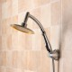 6 Inch Round Rainfall Shower Head Set Bathroom Sprayer Adjustable Extension Arm 6 Inch Round Rainfall Shower Head Set Bathroom Sprayer Adjustable Extension Arm
