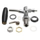 Adjustable Draft Beer Faucet Home Brew Dispenser with Flow Controller For Keg Tap G5/8 Shank