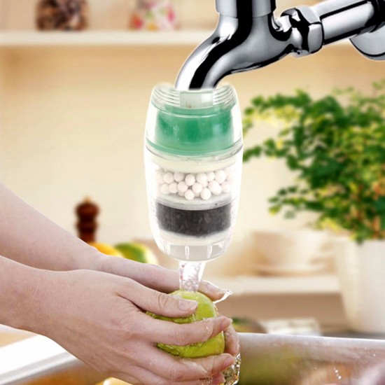 Coconut Carbon Faucet Tap Water Clean Purifier Home Kitchen Water Purify Filter Tool