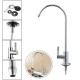 1/4 Inch Chrome Drinking RO Water Filter Faucet Finish Reverse Osmosis Sink Kitchen