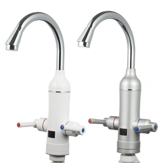 220V 3000W Instant Electric Faucet Tap 360° Rotated Water Heater Hot/Cold Mixer LED Digital Display 220V 3000W Instant Electric Faucet Tap 360° Rotated Water Heater Hot/Cold Mixer LED Digital Display