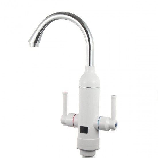 220V 3000W Instant Electric Faucet Tap 360° Rotated Water Heater Hot/Cold Mixer LED Digital Display 220V 3000W Instant Electric Faucet Tap 360° Rotated Water Heater Hot/Cold Mixer LED Digital Display