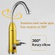 220V 3000W Instant Electric Tankless Cold/Hot Water Heater Shower System Tap Faucet Digital Display