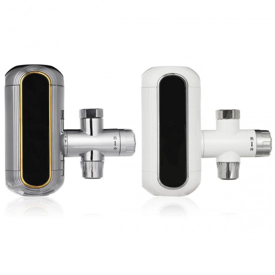 220V 3000W Tankless Electric Water Heater Faucet LCD Display 3s Instant Heating Tap 220V 3000W Tankless Electric Water Heater Faucet LCD Display 3s Instant Heating Tap