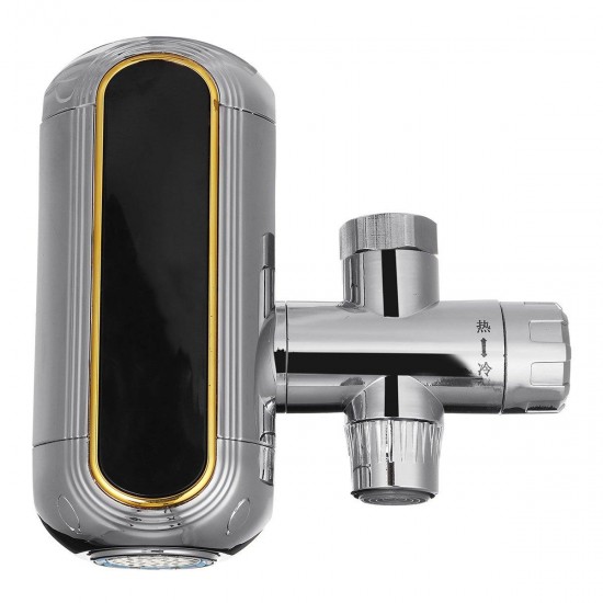 220V 3000W Tankless Electric Water Heater Faucet LCD Display 3s Instant Heating Tap 220V 3000W Tankless Electric Water Heater Faucet LCD Display 3s Instant Heating Tap