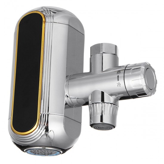 220V 3000W Tankless Electric Water Heater Faucet LCD Display 3s Instant Heating Tap 220V 3000W Tankless Electric Water Heater Faucet LCD Display 3s Instant Heating Tap