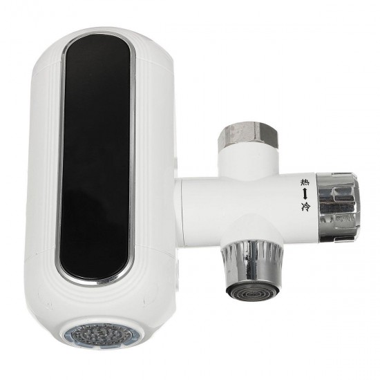 220V 3000W Tankless Electric Water Heater Faucet LCD Display 3s Instant Heating Tap 220V 3000W Tankless Electric Water Heater Faucet LCD Display 3s Instant Heating Tap