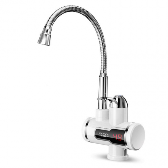 220V 3000W Tankless Instant Heating Sink Tap 360° Digital Display Electric Water Heater Faucet EU 220V 3000W Tankless Instant Heating Sink Tap 360° Digital Display Electric Water Heater Faucet EU