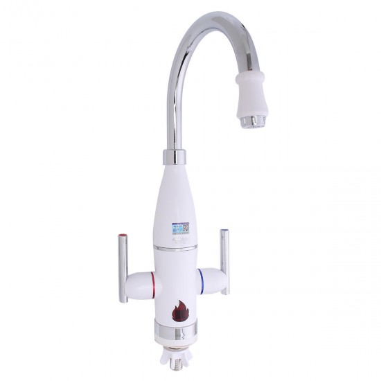 220V Electric Faucet Tap Instant Water Heater Tankless LED Digital