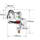 220V Electric Water Heater Faucet Instant Tankless LCD Digital Tap