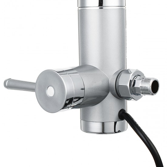 3000W 220V Instant Electric Faucet Lateral Inflow Bathroom Kitchen Hot Water Heating Tap 3000W 220V Instant Electric Faucet Lateral Inflow Bathroom Kitchen Hot Water Heating Tap